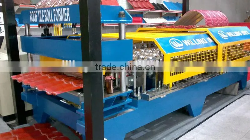 Glazed Tile Sheet Forming machine roof tile making machine