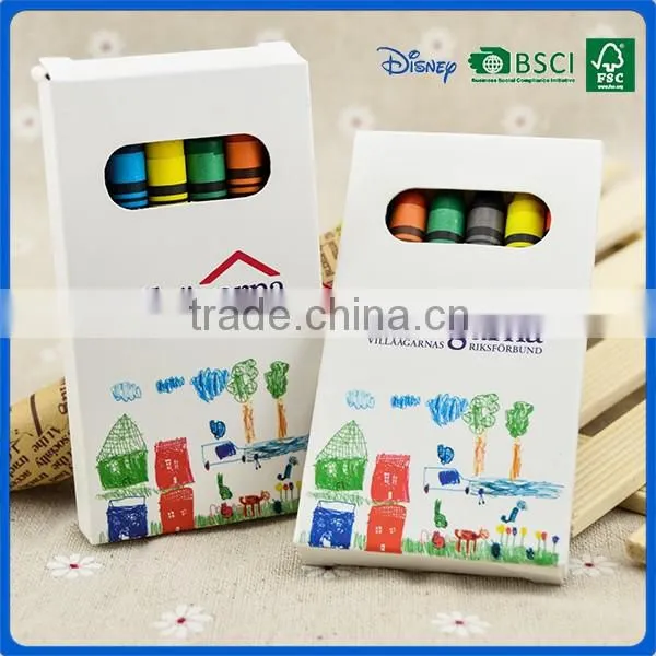 Customization boxes of sale pencil crayons set for kids with cheap price
