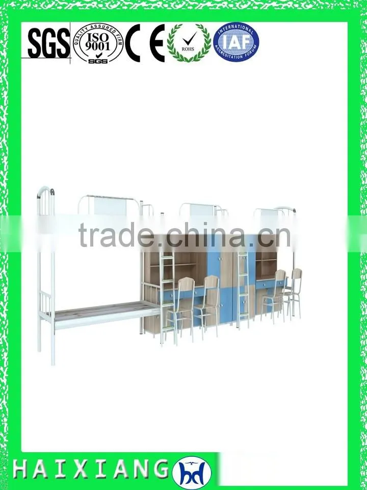 latest wooden bed designs modern dormitory bed HXDM013