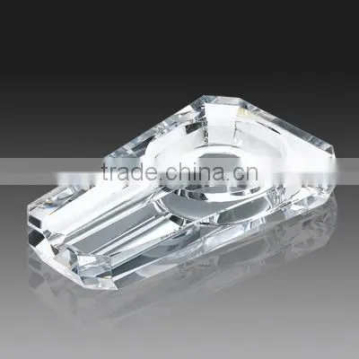 New Style Portable Crystal Glass Ashtray