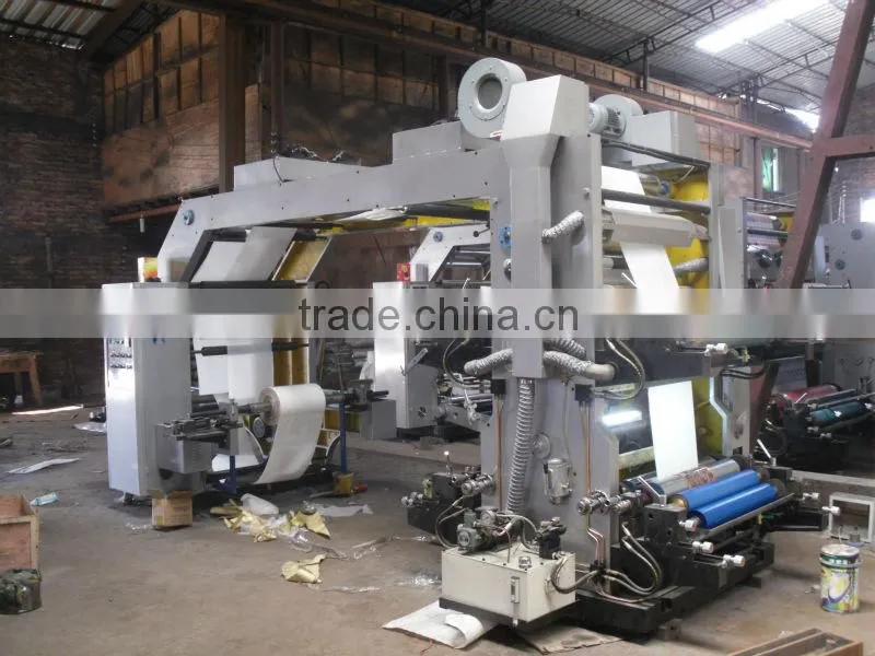 HERO BRAND High speed 2 color PE film flexo printing machine price