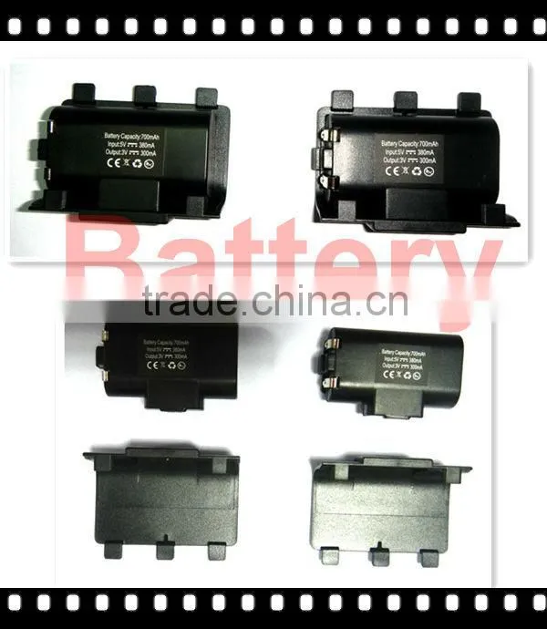 2pcs 700mAh batteries controller charger for XBOX1