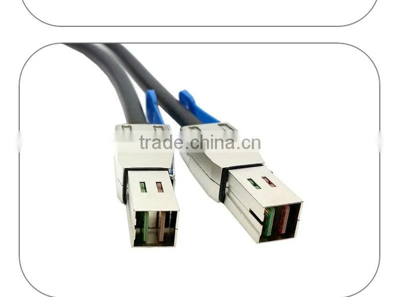 External 1m Mini SAS HD SFF-8644 to SFF-8644 high density cable