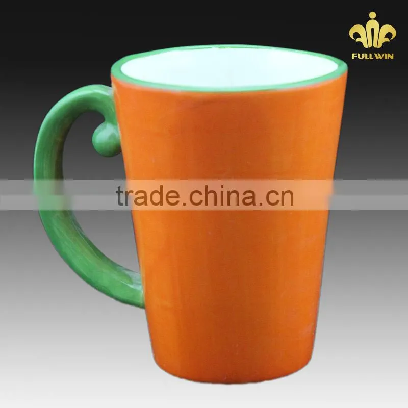 Ceramic mugs wholesale with taurus design