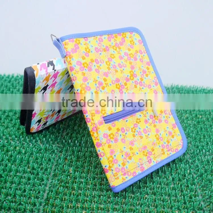 2016 factory wholesale card holder PVC lady money clip business id card holder