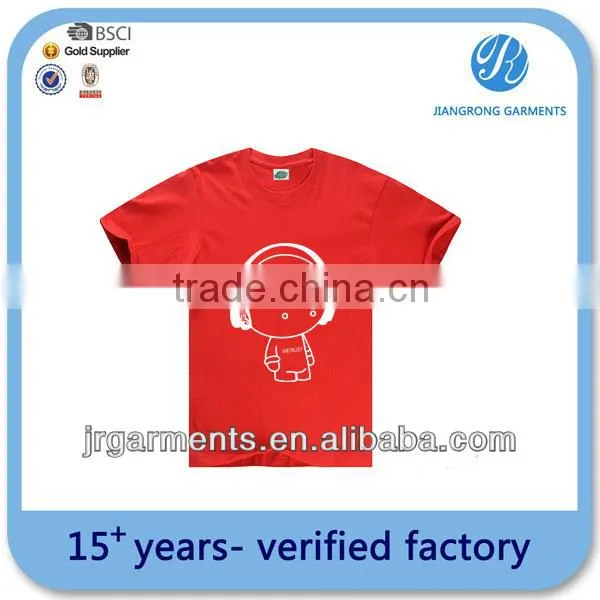 Bulk cheap Children's 100% Polyester Dri Fit printing t shirt