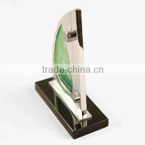 JLP fashion clear acrylic crystal trophy