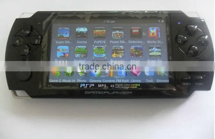 Hot Wholesale 4.3'' PMP Mp5 Game Player Support TV-Out Function