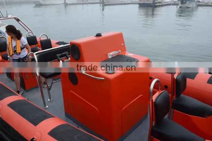 2016 NEW MODEL SAR RIB BOAT 1000 RESCURE BOAT RIGID INFLATABLE BOAT
