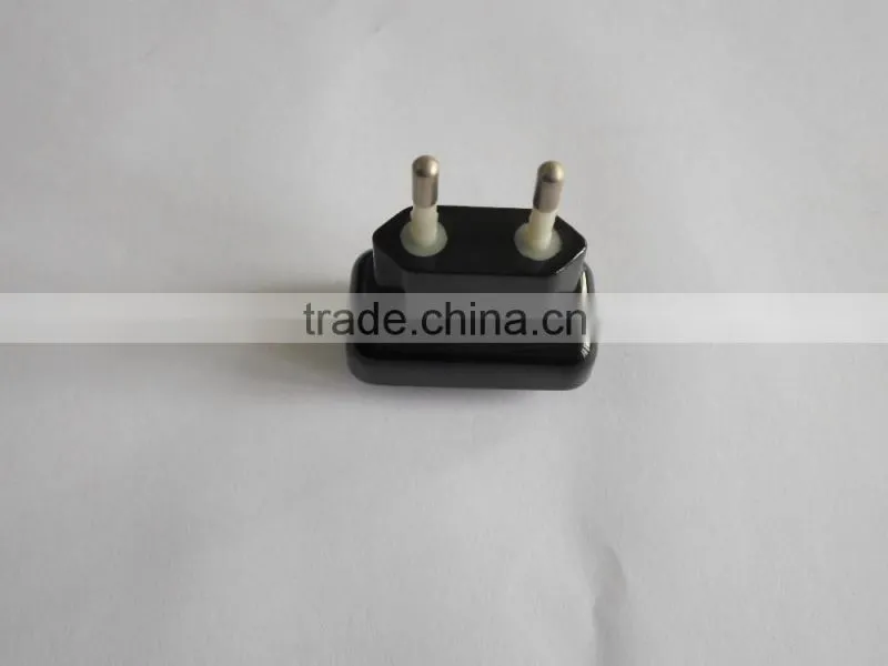 ISO Certificate made in china hot sale power connector adapter 2 or 3 pin plug holes