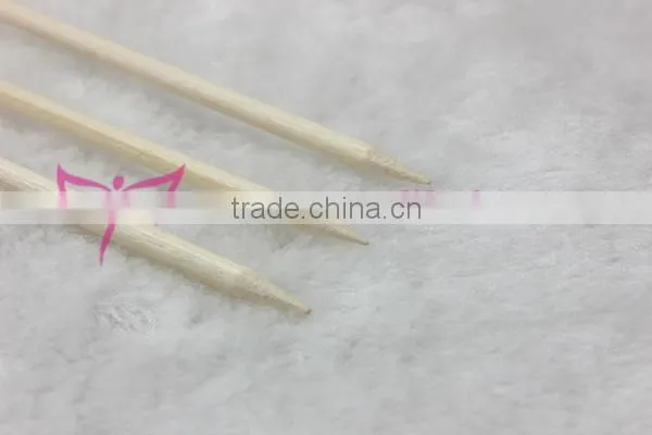 100 pcs wooden stick for nail art cuticle pusher remover