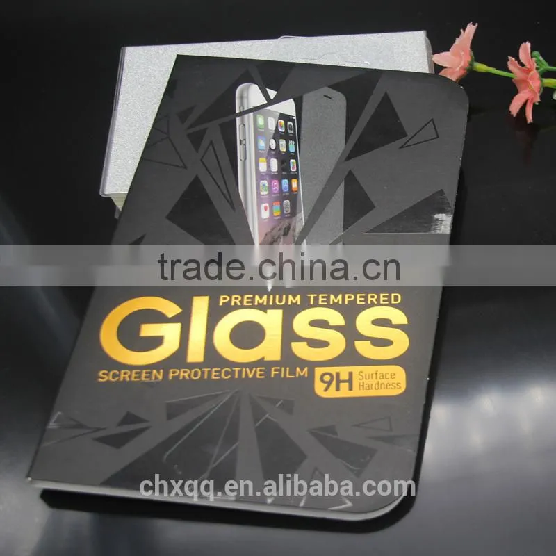 Hot sale !!Wholesale 9H hardness 0.33mm 2.5D tempered glass screen protector for iphone 6