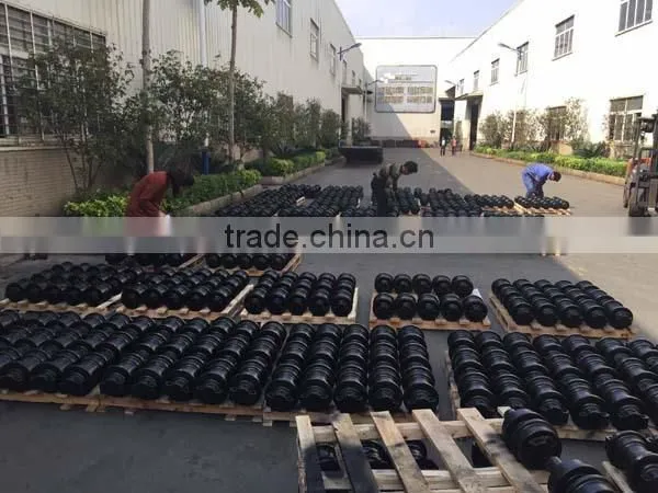 OEM quality D85 bulldozer track roller single flange in cost price