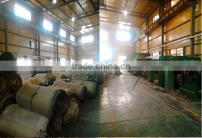 Figured rubber conveyor belts