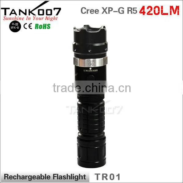 Multifunction Torch & Flashlight Rechargeable Battery 18650 Torch Manufacturer TR01