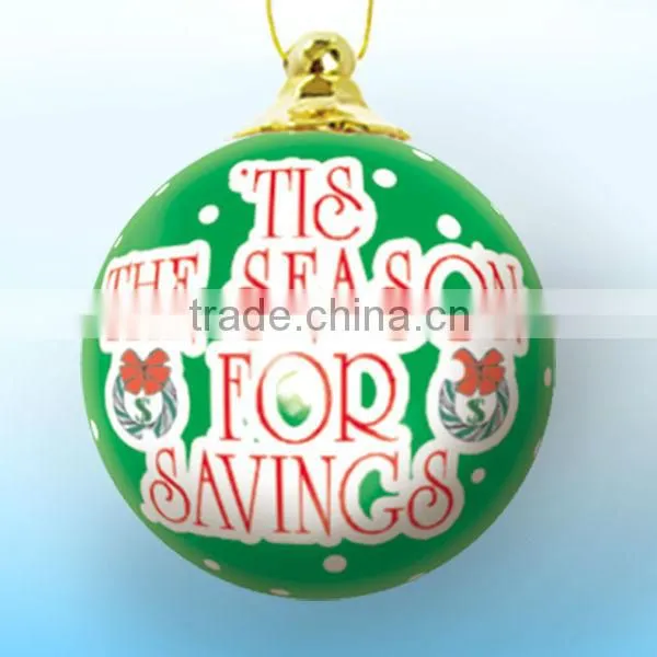 christmas gift box with hexagram design plastic material decoration