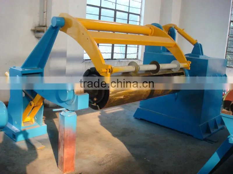 Automatic levelling and cut to length machine
