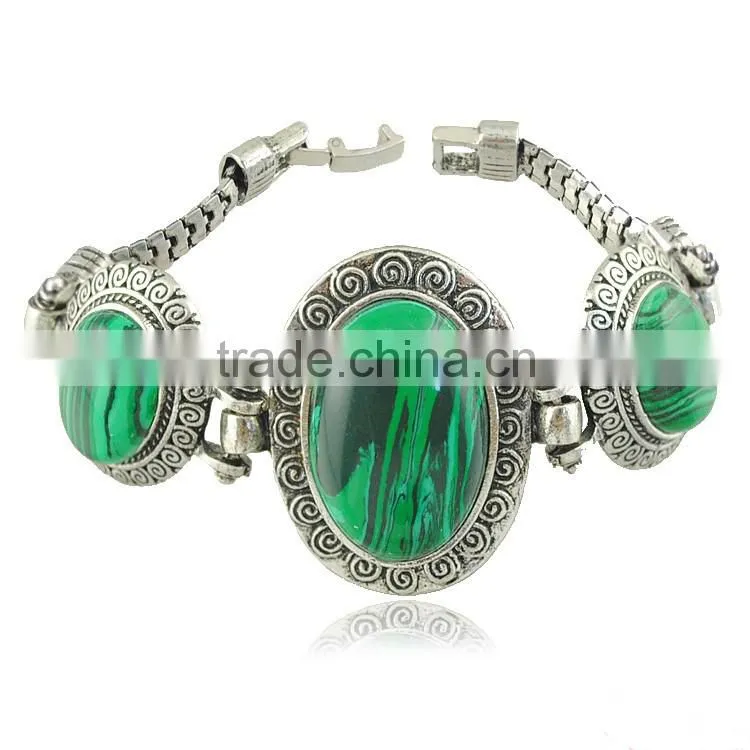 peacock hand made gemstone bracelet, gemstone chip bracelets