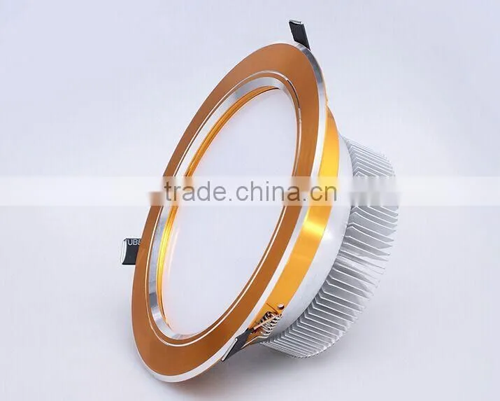 LED round downlight 30w smd (Golden /silver/black finish )