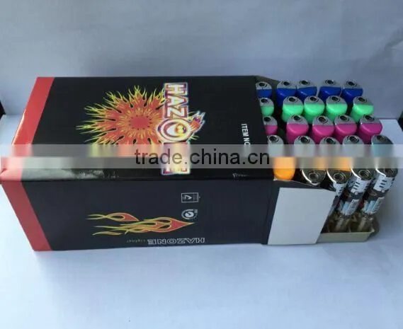 led windproof lighter with color laber