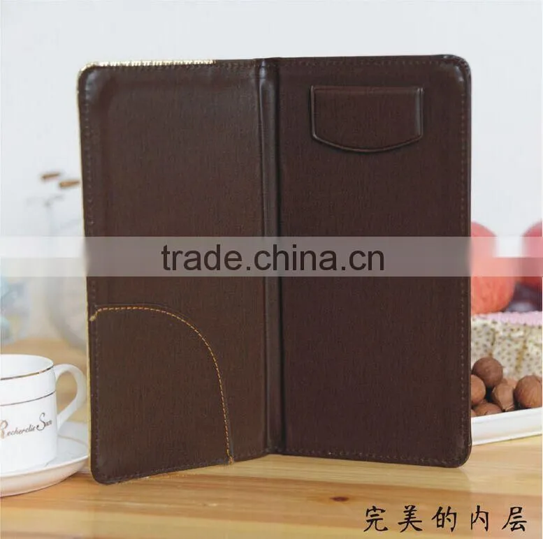 2016 new leather hotel cashier clip