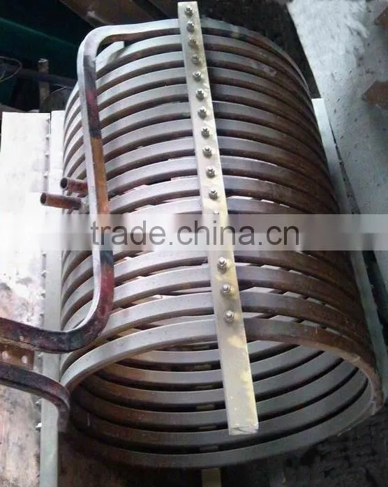 Saving Energy 1650.C 1MT Volume Iron Melting Induction Furnace