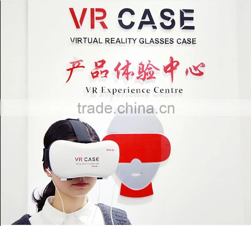 cheap price VR Box 3D Glasses With Remote For 3D Movie VR Headset Dropship
