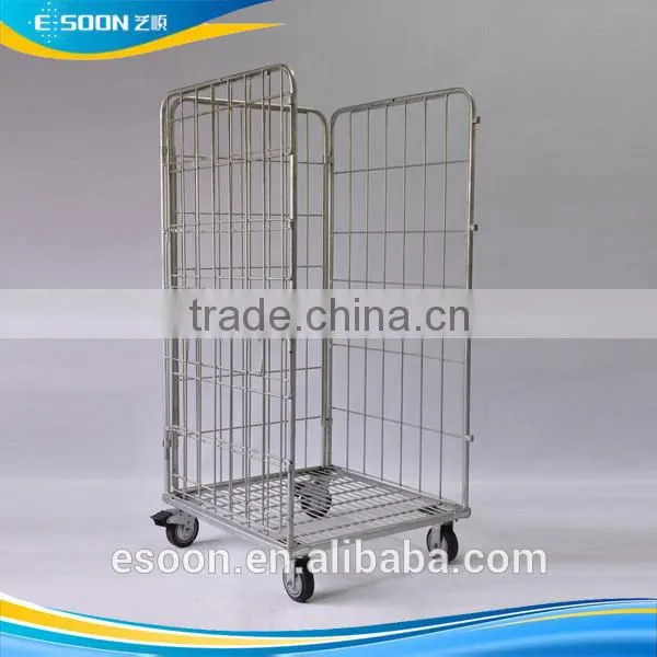 Stackable delivery Wheel sheet cage