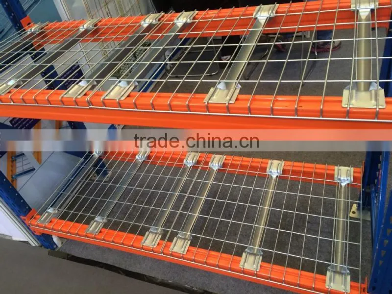 Mesh shelf decking Selective Pallet Rack steel industrial Decking