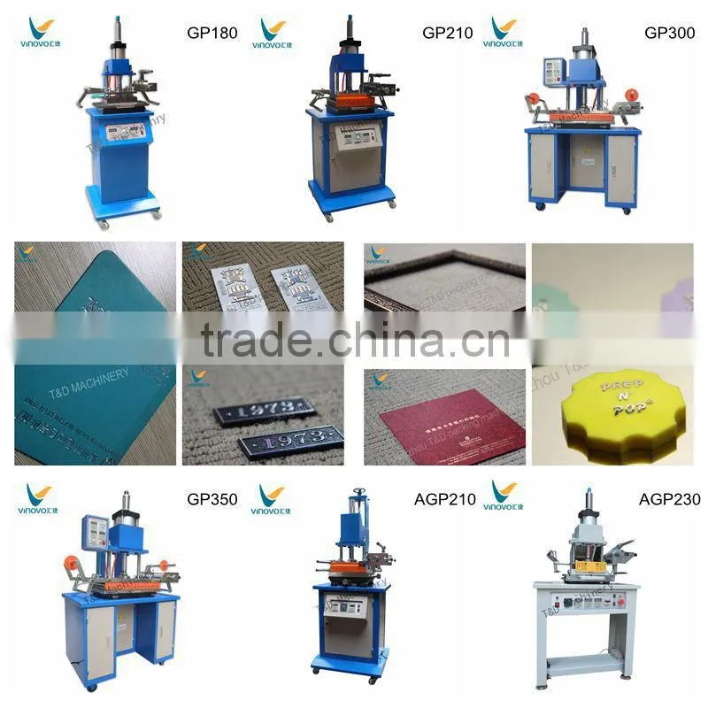 Automatic hot foil stamp machine