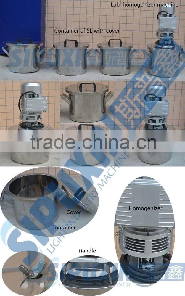 SPX-Small scale lab homogenizer machine