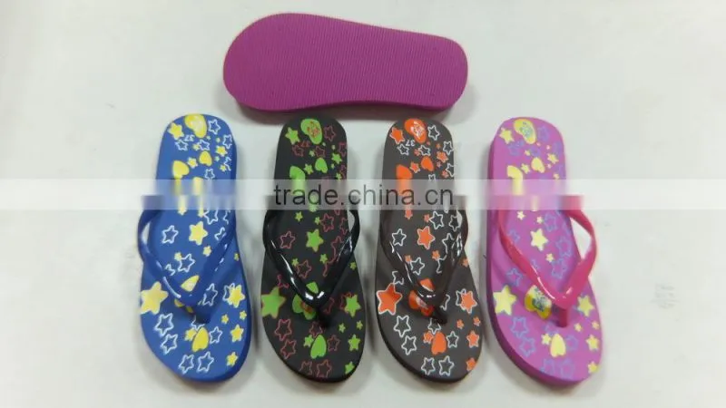2015 girl's high heel slipper