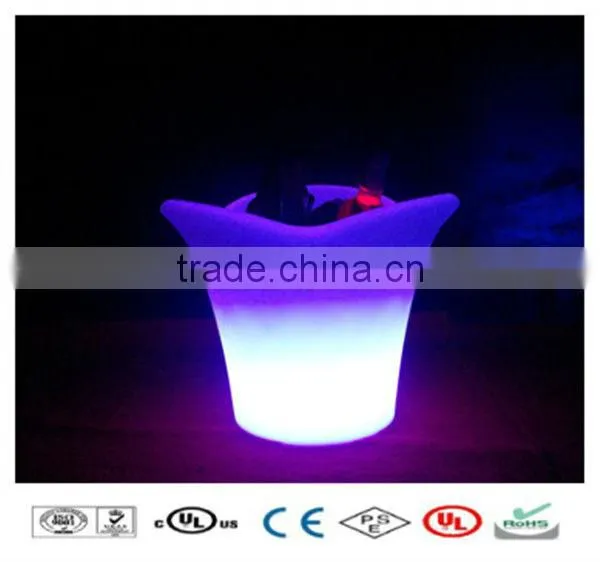 Beer Cooler LED Glowing Small Ice Bucket