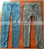 sexy slim leggings jeaneez women Print leggings tights with fluff