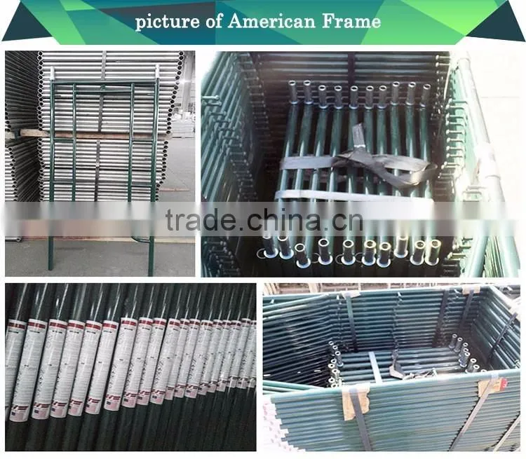 American Frame Scaffolding System/Scaffold for Construction/frame scaffolding system