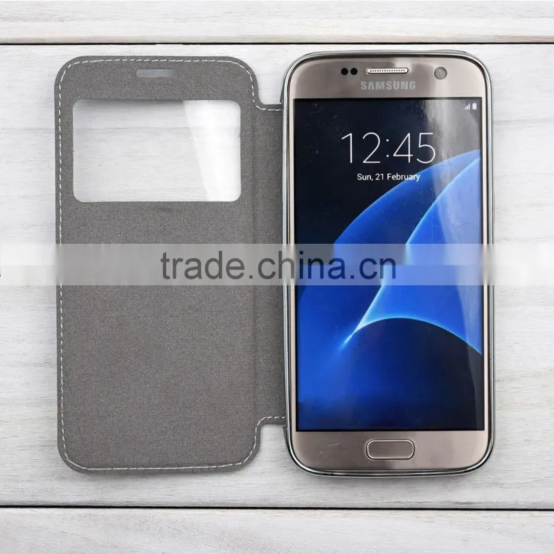C&T Luxurious Gold Premium PU Leather PC Hard Shell Wallet Skin Hybrid Cover for Samsung Galaxy Note 7