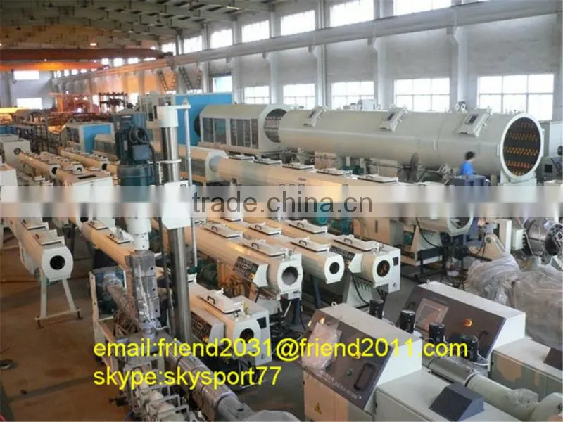 PVC pipe extrusion line