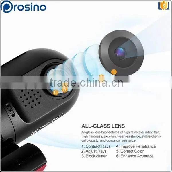 Full HD G-Sensor GPS Auto Camera Car DVR DashCam Mini 0805 with GPS and Ambarella A7