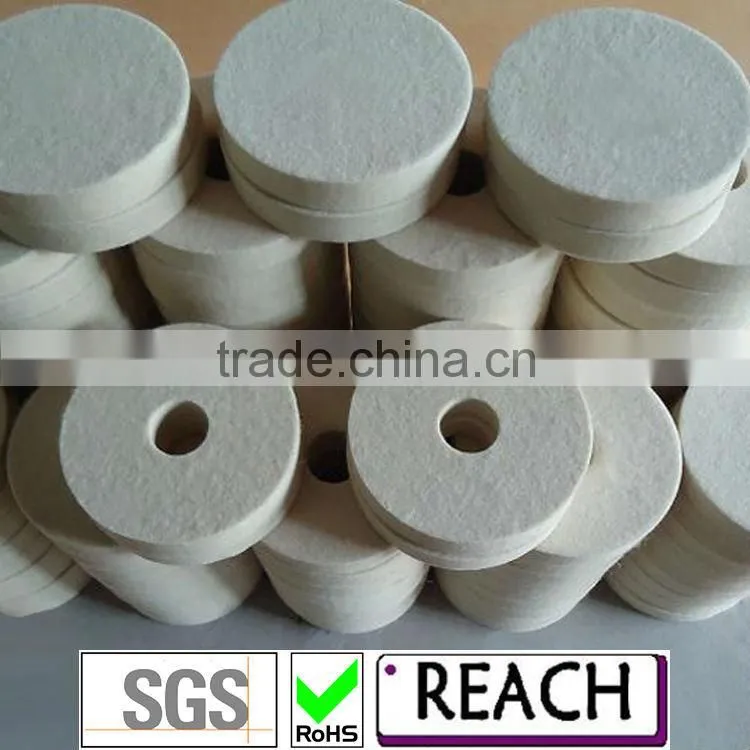 Wool Felt Finish Glass Polishing Wheel