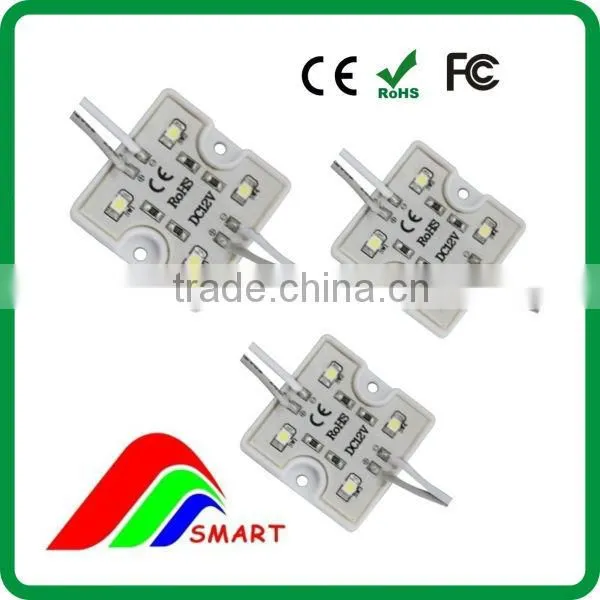 High Power DC12V 4leds 5050 Square LED Module