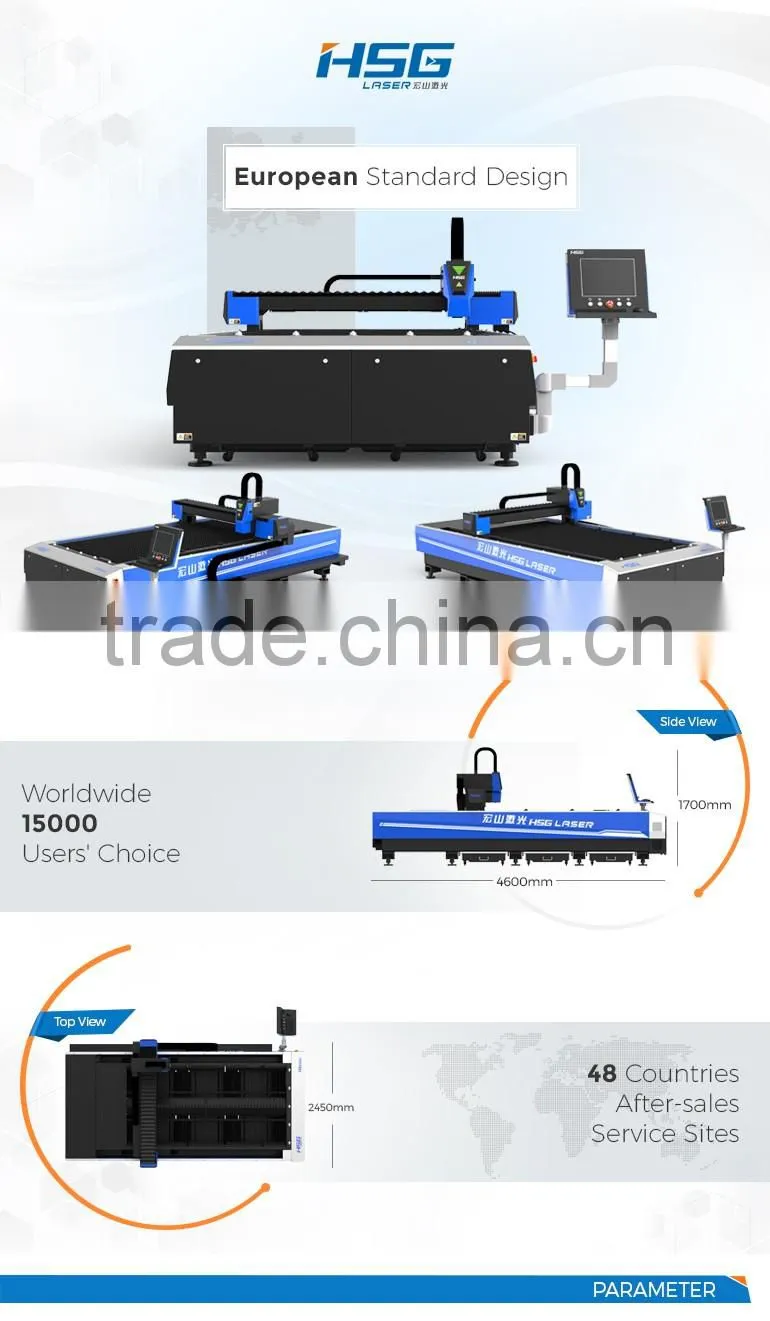 HSG Cnc Laser Metal Cutting Machine Price Cutting Machine for Sale