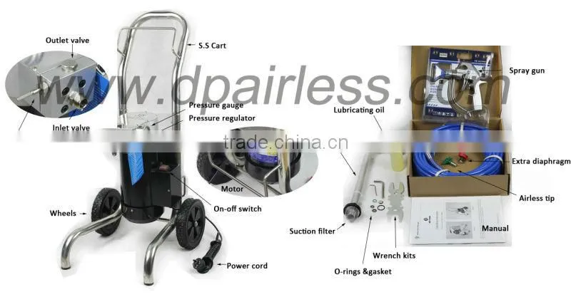 DP6820 electric Airless Paint Sprayer