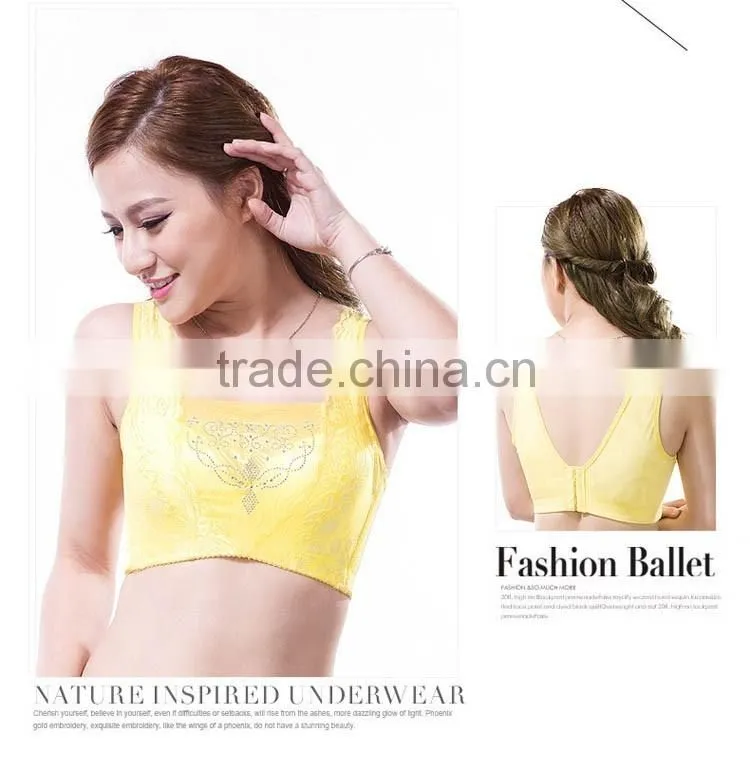 Rhinestone Decorated Full Coverage Thin Boob Tube Top Bras Women Luxury Lace Underwear Push up Cup C 34 36 38 40 Brassiere