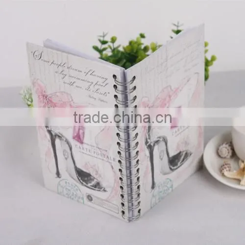 hard cover notebook with double metal ring