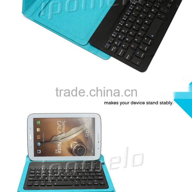 China top ten selling products bluetooth keyboard Transformers case for 7 and 8 inch tablet
