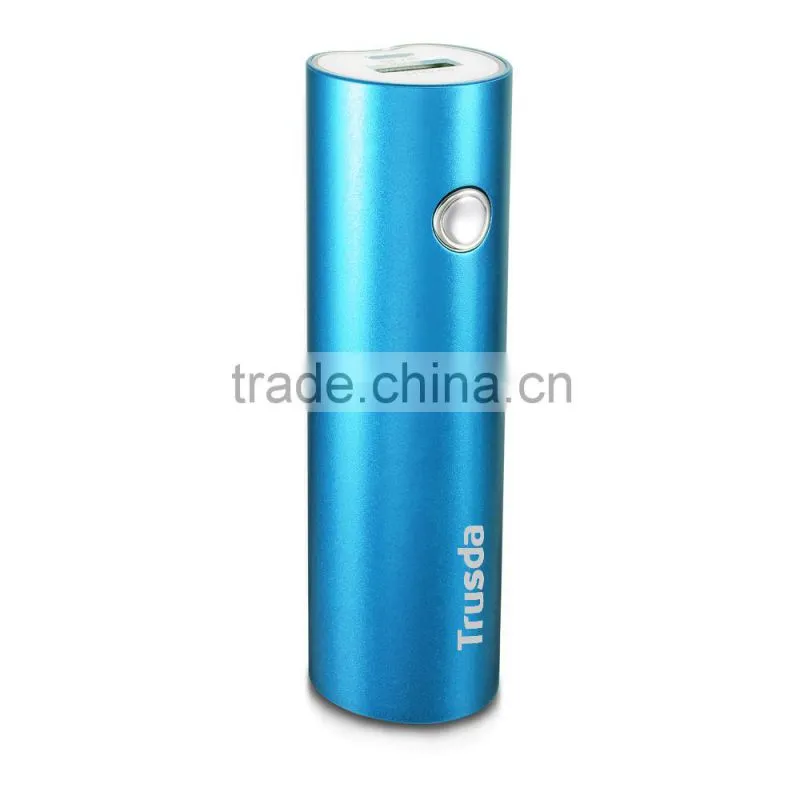 Metal case 2600mAh phone 7 power bank