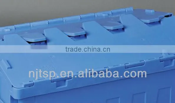 Attached lids container