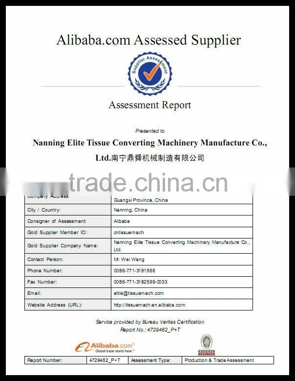 CE Approved Printing Embossing Napkin Folder Machine