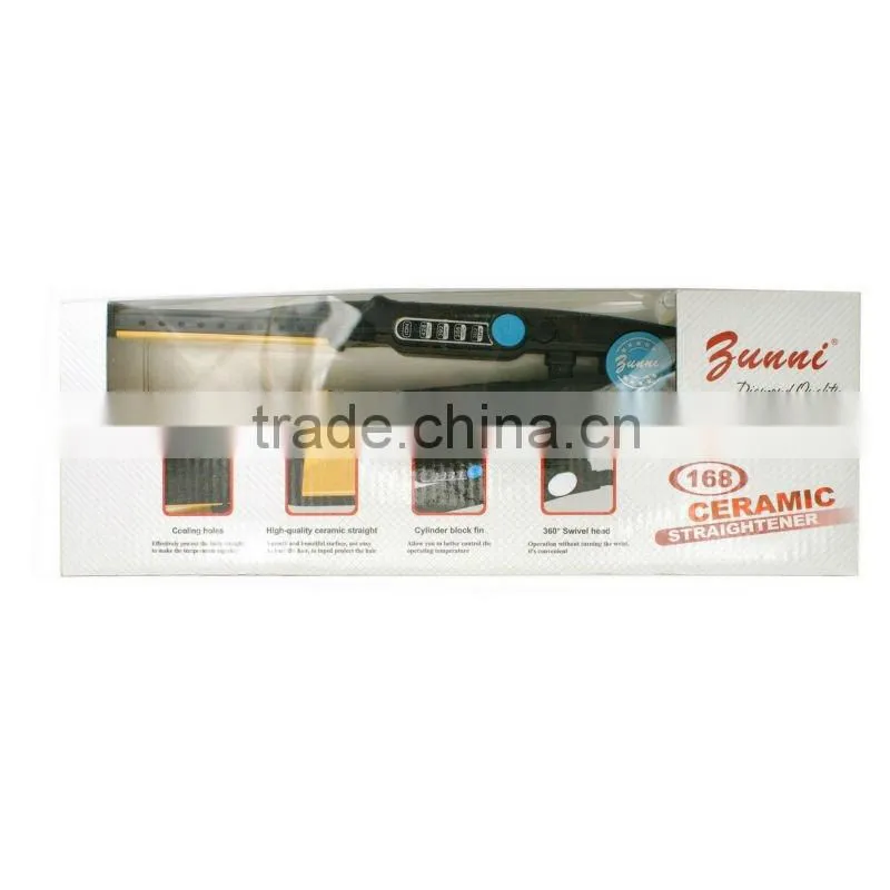 ZN168 professional Aluminum hair staightener B001