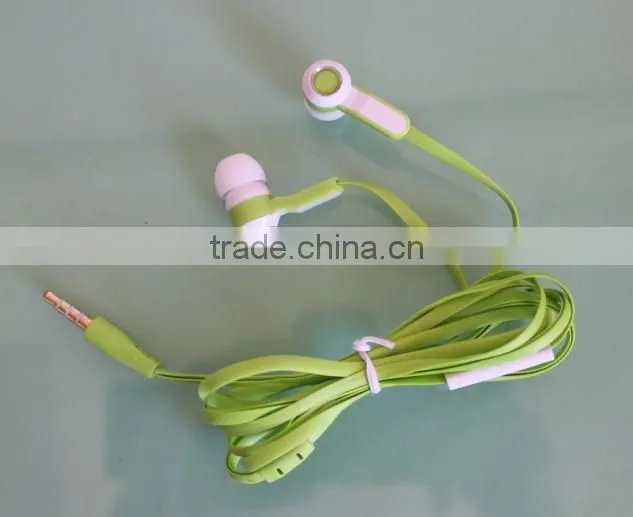 Fashion Colorful handfree earphones for Samsung Galax